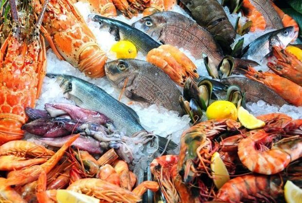 I frutti di mare contengono importanti minerali necessari per la rapida eliminazione della prostatite